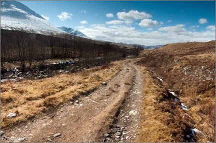 Track near Loch Tulla